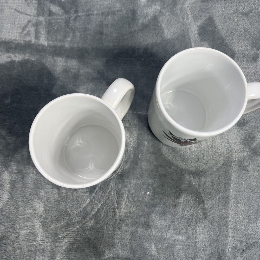 Marijuana Coffee Mugs Medical‎ Marijuana Symbol Caduceus Medical Sign 2 Pack NEW - Picture 2 of 6